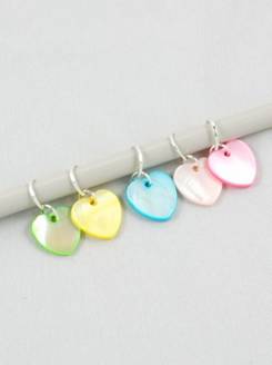 Značkovače ok 7mm Atomic Knitting – Shell Heart